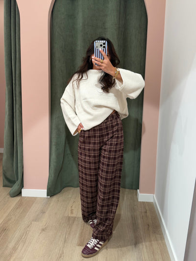 Pantalon à carreaux "Jess"