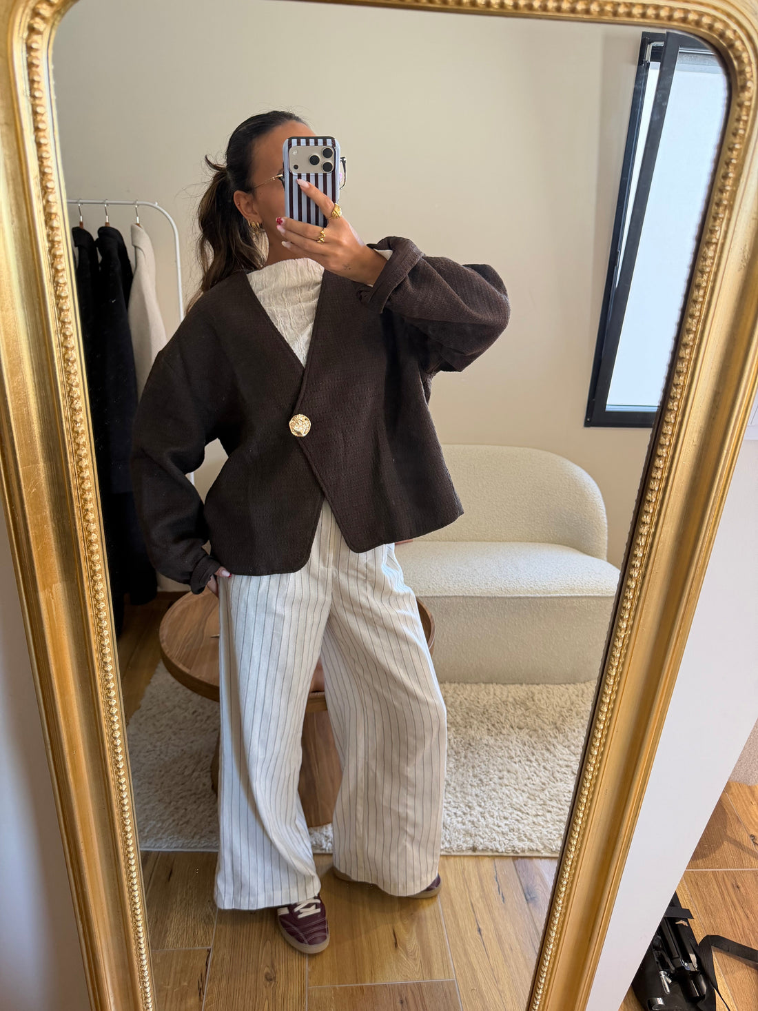Veste en tweed