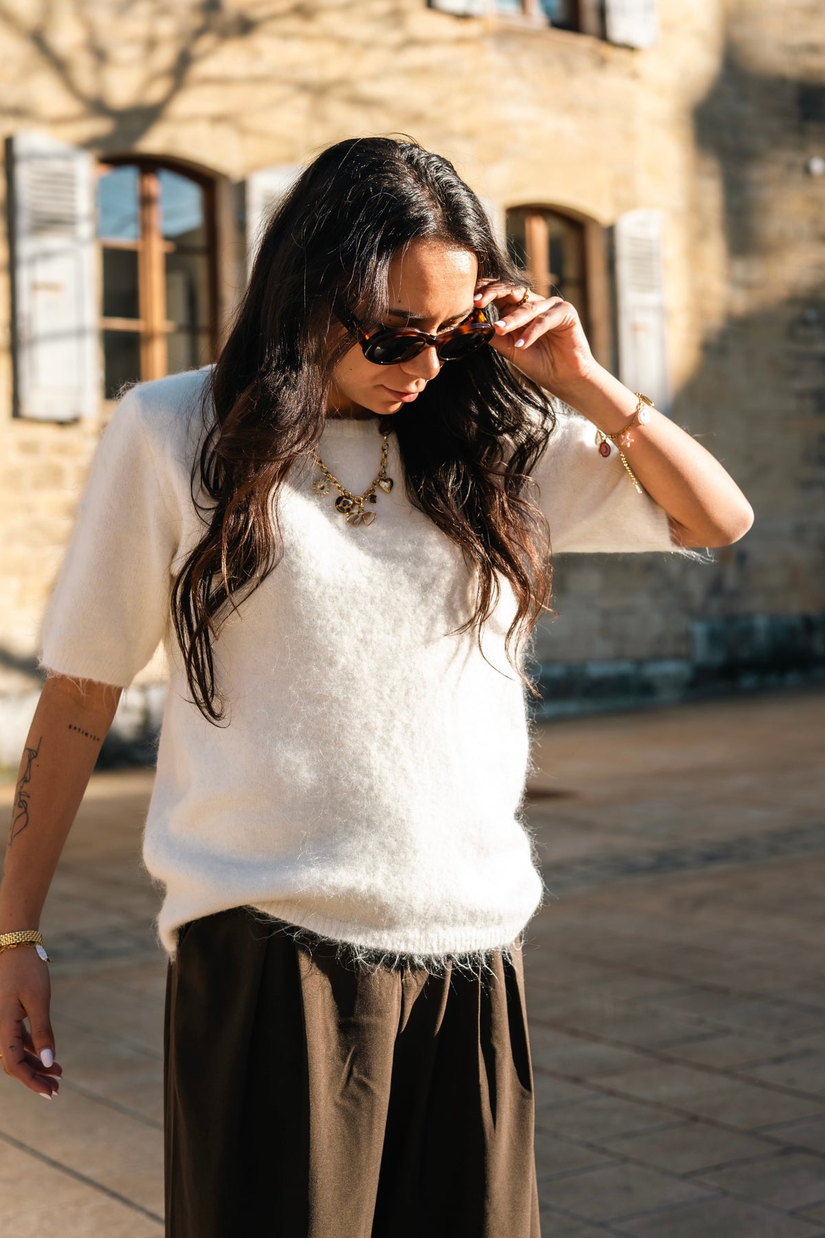 Top en maille "Soline"