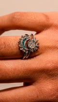 Bague Duo Soleil et Lune