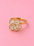 Bague anti-stress “Camélia”