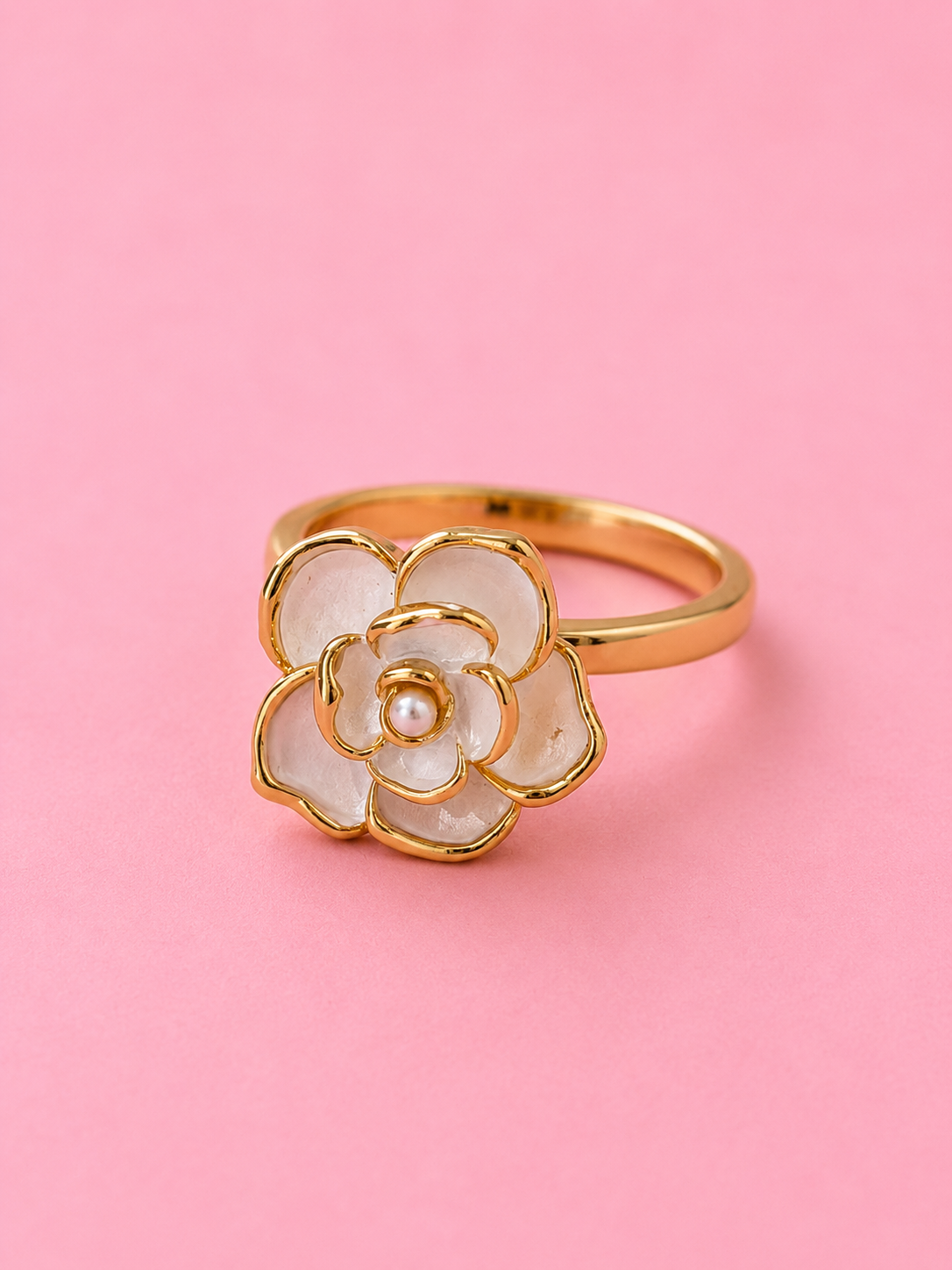 Bague anti-stress “Camélia”