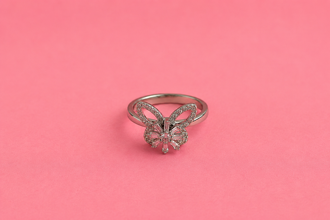 Bague anti stress "Butterfly"