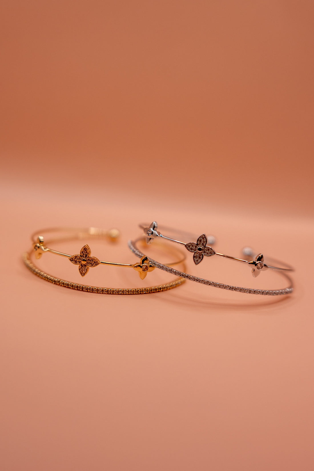 Bracelet Jonc "Fleur