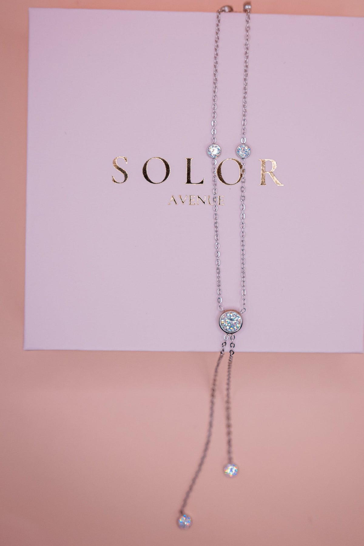 Collier sautoir "Célèste"