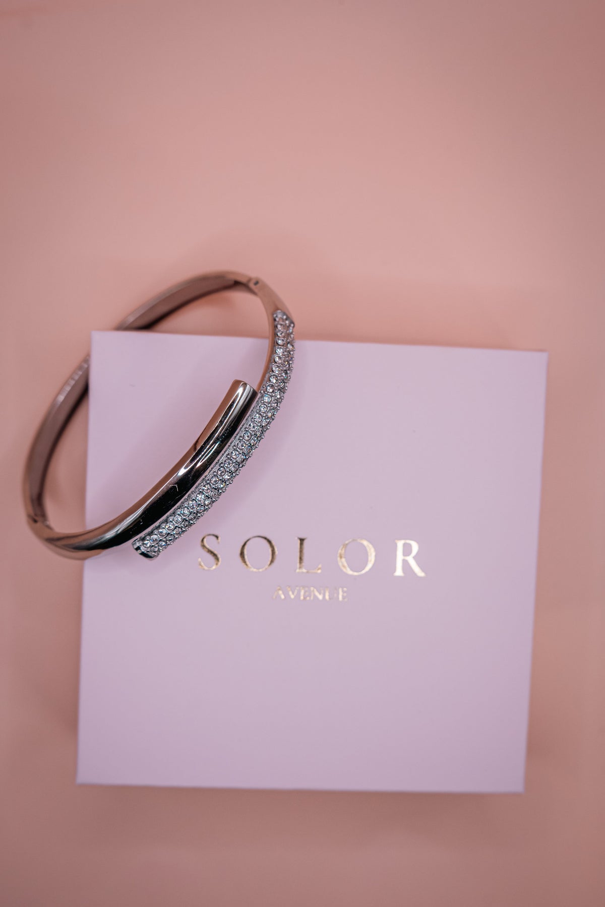 Bracelet jonc "Cristal"