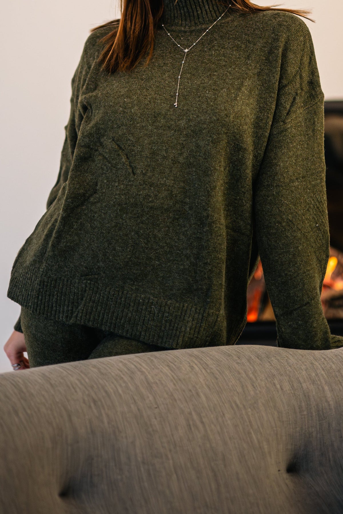 Pull col montant