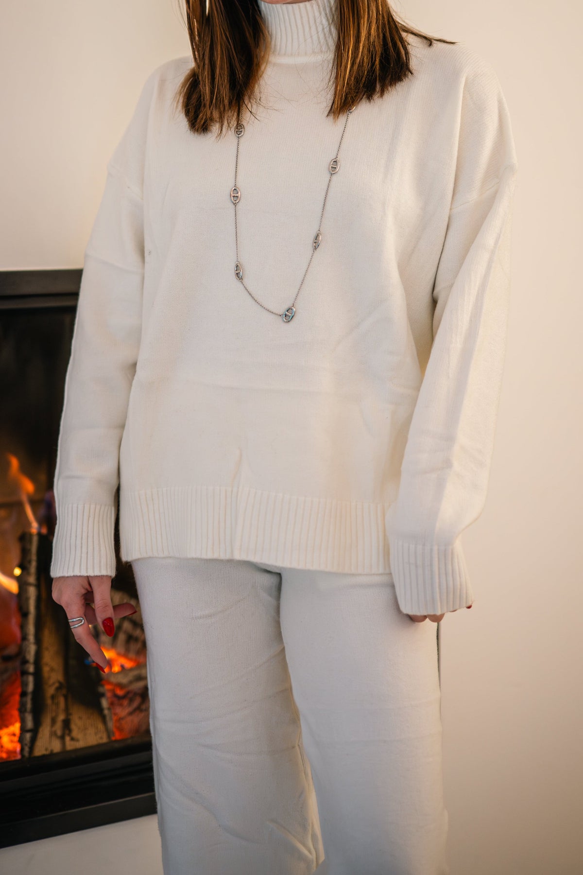 Pull col montant
