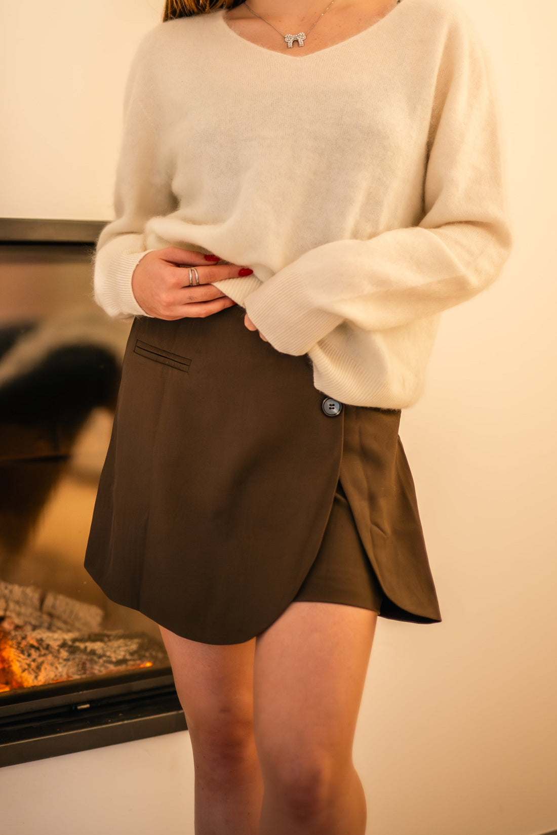 Jupe short "Noelie"