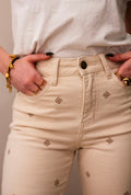 Jean beige 