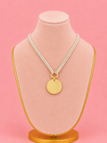 Collier gravure cordon