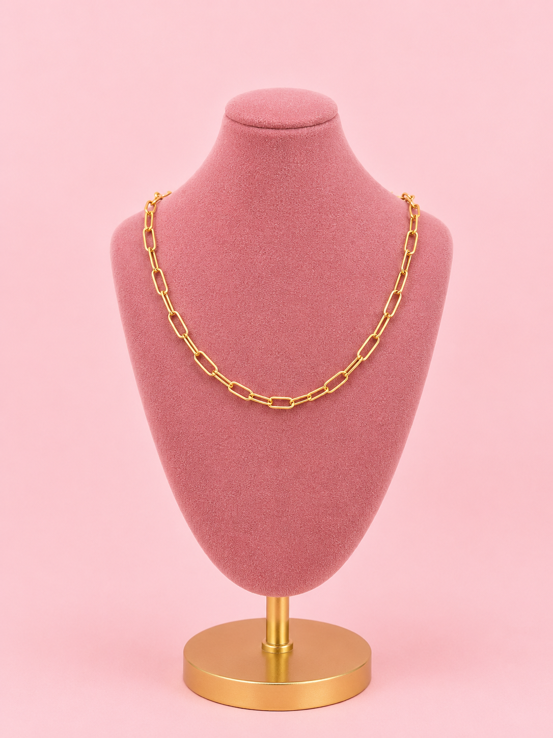 Chaine maille rectangle à personnaliser pour collier charms