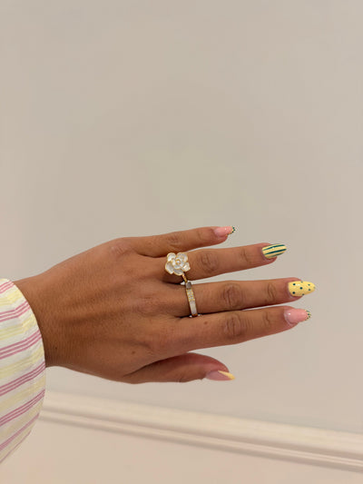 Bague anti-stress “Camélia”