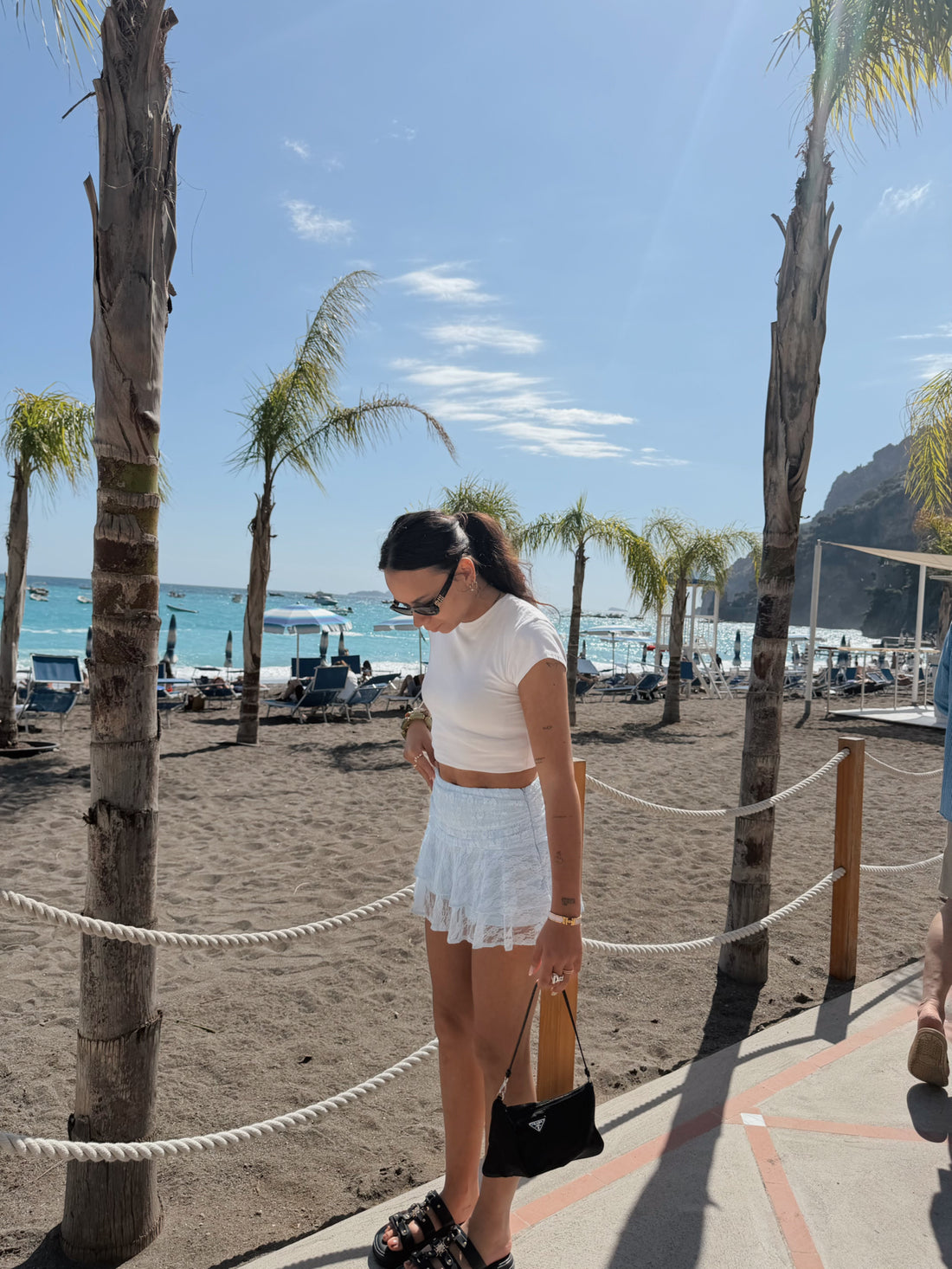 Jupe short “Élina”