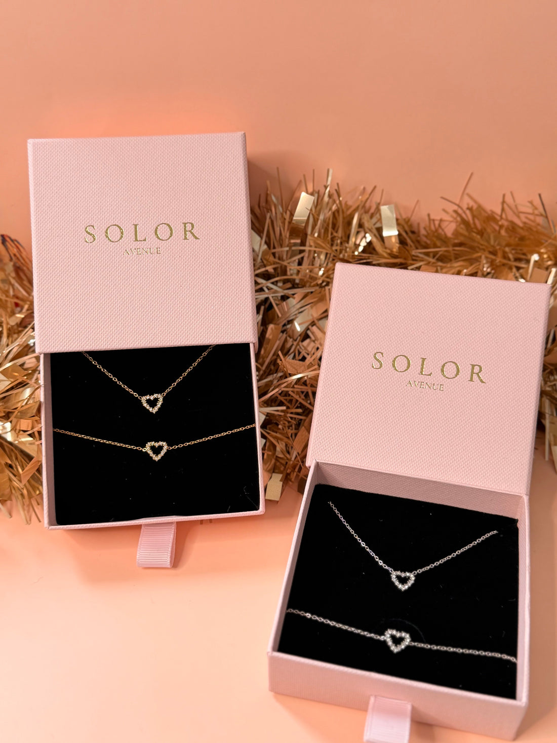 Coffret cadeau "Love" collier + bracelet