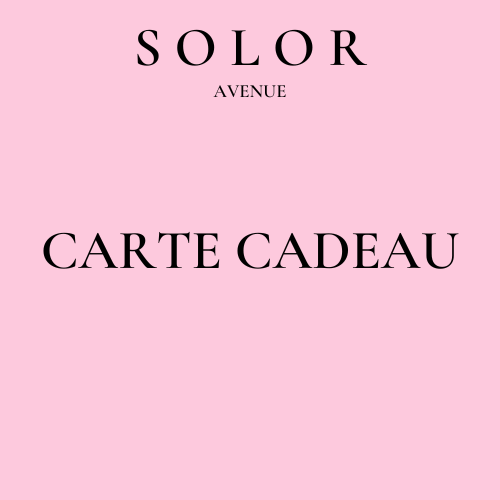 Carte-cadeau SOLOR AVENUE*